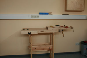 Logop�die und Ergotherapie :: Therapizentrum Trapp :: R�sselsheim :: �bungswerkbank Ergotherapie