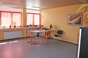 Logopädie und Ergotherapie :: Therapizentrum Trapp :: Rüsselsheim :: Behandlungsraum Logopädie