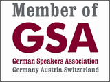 Thomas Pelzl ist Member of GSA - German Speaker Association 