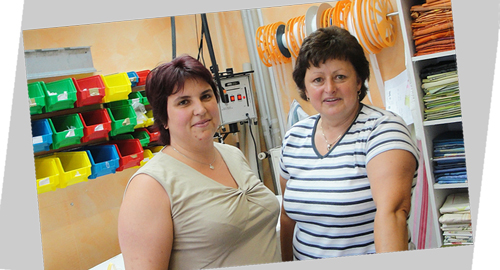 Siegrid Deininger und Ingrid Brunner, unsere N&auml;herinnen
