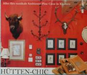 Bisonhaupt , Hirschgeweihe Bisonhaupt , Hirschgeweihe