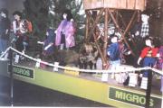 Hochsitz mit Wildschweinen und Mode Hochsitz mit Wildschweinen und Mode