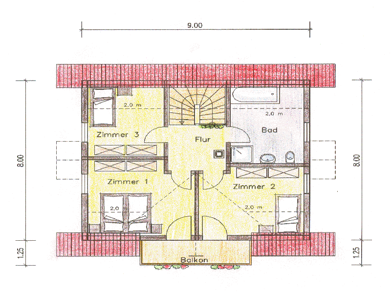 Grundriss DG