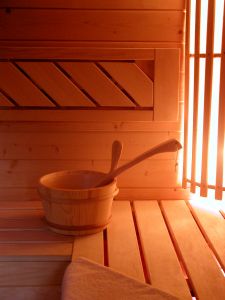 Sauna im Fitness-Center Mannheim