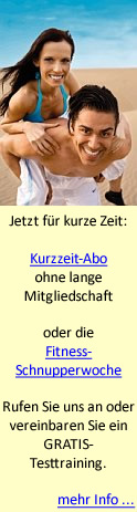 Kurzzeit-Abo bei TopFit Mannheim, Fitness-Center und Fitness-Studio f&uuml;r Mannheim und Umgebung