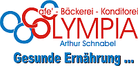 Hier gelangen Sie zu unsere hauseigenen Fitness-Bäckerei dem Café Olympia, direkt im Fitness-Center Mannheim
