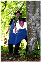 Der Schwäbische Wegelagerer, Tal der Laucher, Pferdespezialist, Kutschfahrt, Most, Bauernvesper, Bauernbrot. Foto: Carola Lenski