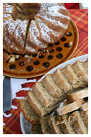 Es ist auch Kaffee und Kuchen möglich.