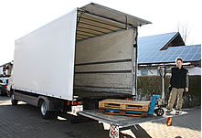 Internationalel Transporte aus Passau in Bayern
