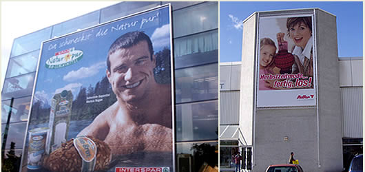 Trevision - products - frame systems - Flexlift - Interspar / Adler