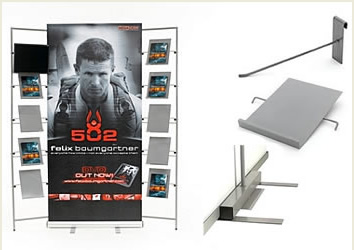 Trevision - products - display - Rollup - XXL module & accessoires