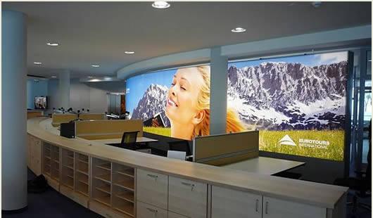 Trevision - products - frame systems - Slimframe