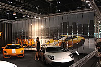 Lamborghini - slatted curtain