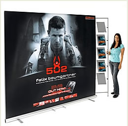 Rollup XXL Modul - der Messestand f�r unterwegs
