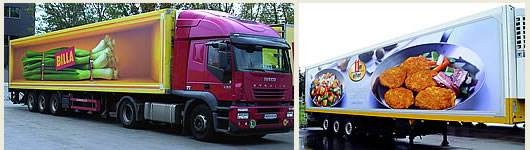 Trevision LKW Gestaltung