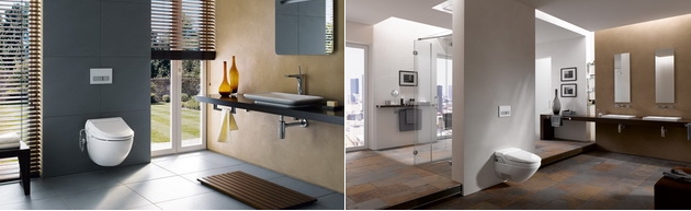 GEBERIT AquaClean - das WC, das Sie mit Wasser reinigt