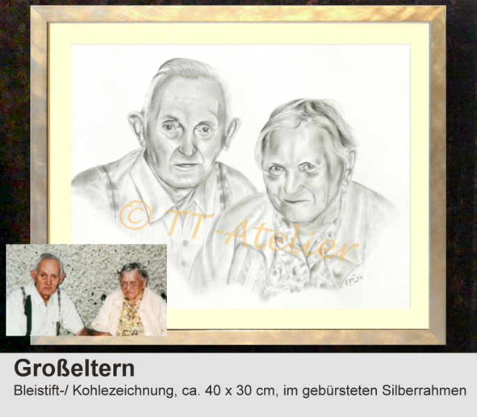 Gro&szlig;eltern im Portr&auml;t