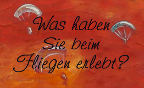 Künstlerisch visualisierte Flugerlebnisse
