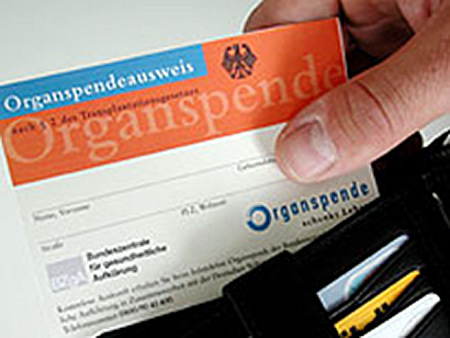 Organspendeausweis