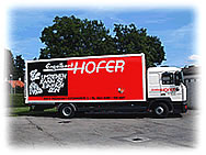 Hofer M&ouml;beltransporte in Traunstein