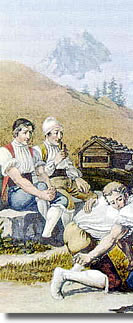Schwingfest auf der Grossen Scheidegg
