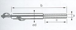 Innengewinde drehbar