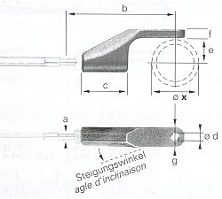 Befestigungsbügel