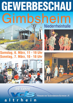Gewerbeschau 2010 des VDS Altrhein in Gimbsheim