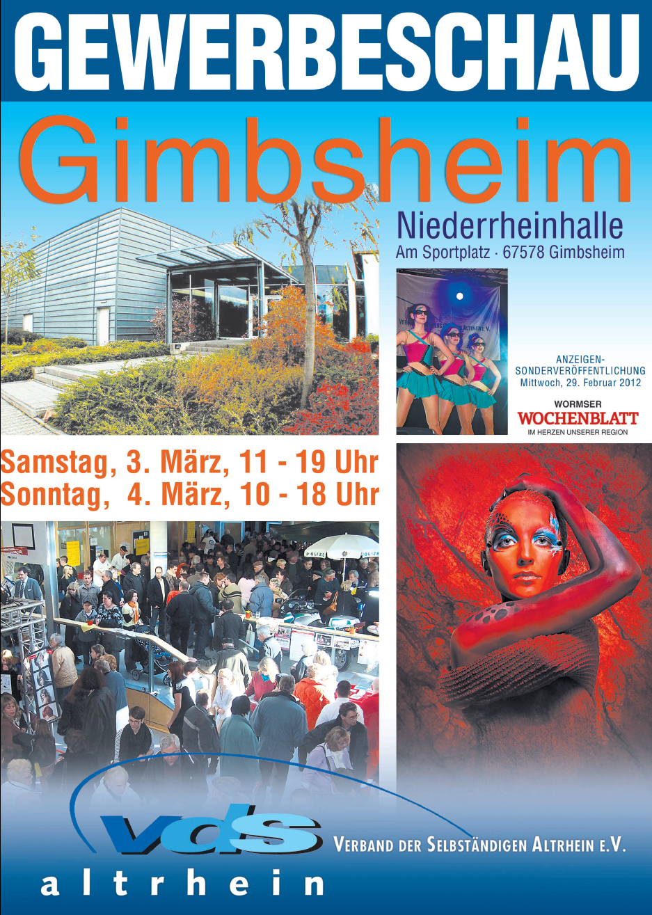 Gewerbeschau 2010 des VDS Altrhein in Gimbsheim