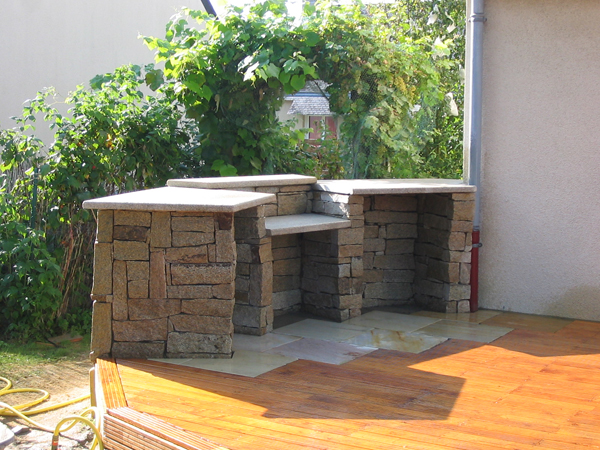 Cuisine exterieur granit