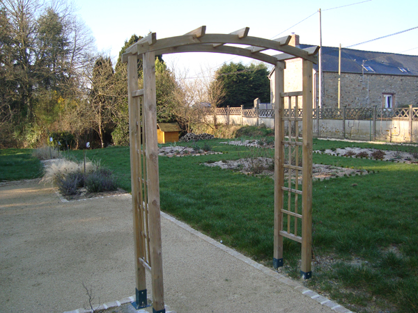 pergola double arc