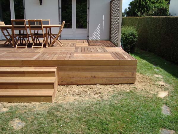 terrasse bois exotique