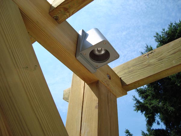 luminaire exterieur pergola