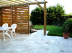 pergola avec volet coulissant