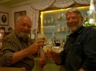 Karl Heinz und Hans Herbert  am sch�nsten Paltz vom ganzen Hotel!