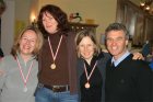 Rita hat die Goldmedaillie gewonnen! Gratulation!