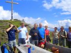 Ernst mit unseren Gästen auf dem Hochglocker Ernst mit unseren Gästen auf dem Hochglocker