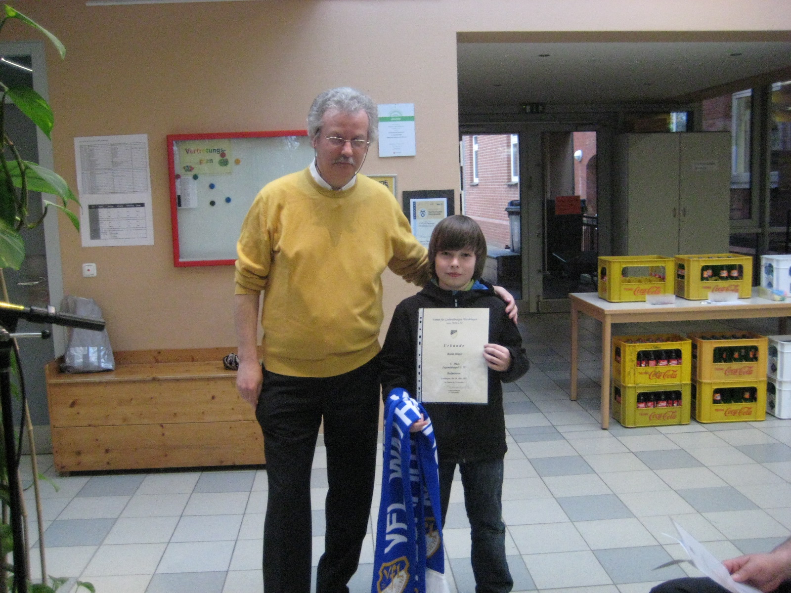 Robin Hagel Badminton-Kreismeister