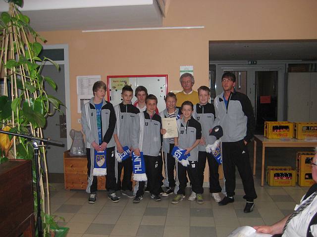 Staffelsieger und Aufstieg in die Bezirksliga U14 Handball