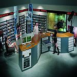 Videotehken Tresen Regal