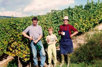 Trois g&eacute;n&eacute;ration de vigneron Straub