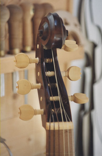 Italienische Bass Viola da Gamba nach Gasparo da Sal� ?, Brescia um 1600