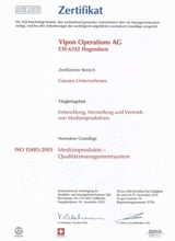 ISO-Zertifikat