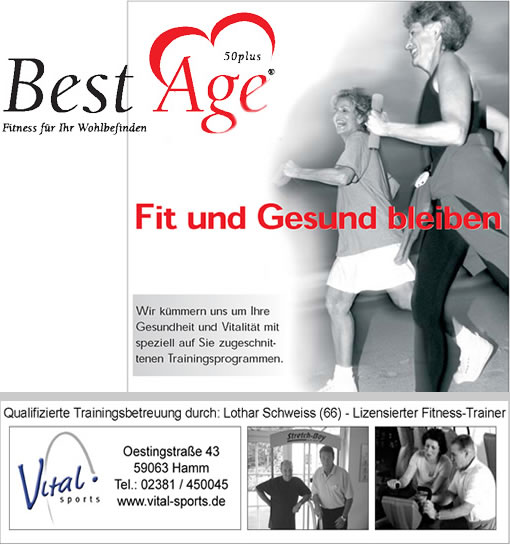 Best Age - Fitness f�r Ihr Wohlbefinden