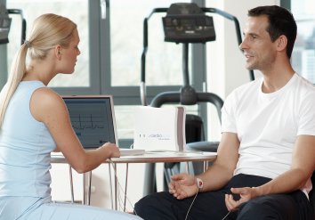 Vital Sports Hamm: Cardio Scan: Messung Ausschnitt