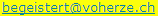 Um Spam auszugrenzen ist dies kein Link. Bitte geben Sie die Adresse manuell in Ihrem E-Mail-Programm ein. Herzlichen Dank für das Verständnis!