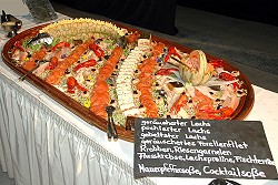 Leckere Fischplatte