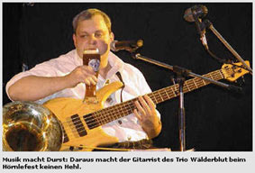 Musik macht durstig