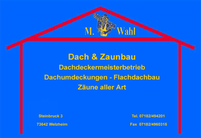 Logo Firma Wahl Dachbau