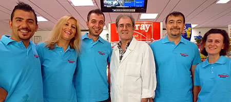 Ihr Team des Walliseller Markt: G. Ahmet | Funda Pek | Fethi Pek | Nihat Pek | Kadir Turan | Saniye Pek